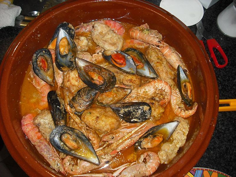 Zarzuela de pescado y marisco fácil, paso a paso ...